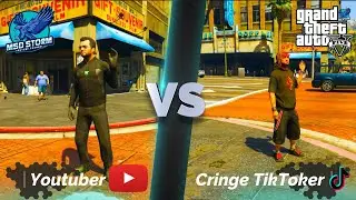 Youtube VS TikTok | GTA V Version | MSD Storm