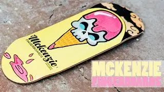 McKenzie Fingerboards - Real Wear Acid Ice Cream Fingerboard Deck - Product Blog