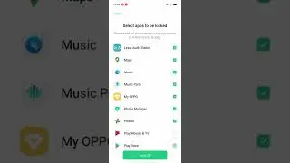 How to set App lock