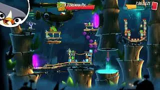 Angry Birds 2 Level 55 Foreman Pig Boss Fight