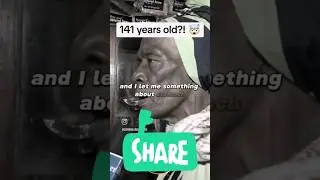 Amazing Woman in this world she is 141 years old #healthy #healrhylifestyle #selfmotivation