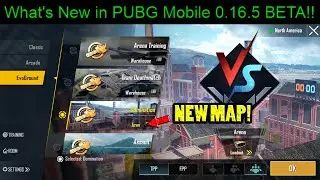 PUBG Mobile 0.16.5 Global Beta Released - New TDM Map 