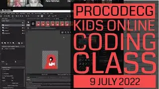 ProCodeCG Kids Regular Coding Class - Online - 9 July 2022