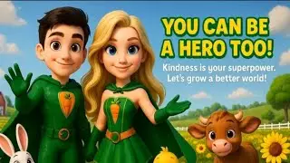 Veggie Boy Vibes | Avalon Rising Song | Animated Video Based on The Adventures of Veggie Boy Book 