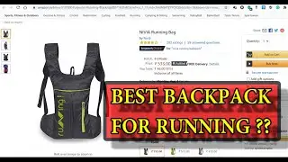 WHICH IS THE BEST BAG FOR JOGGING??? | Nivia running backpack | Freestyle Lifestyle