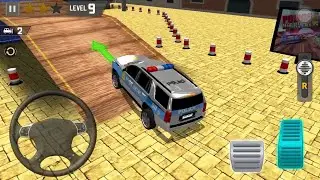 Advance Police Parking Game | Level 6-9 | #policecargames #game #cargame #policecargames