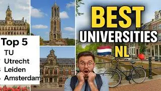 Study in the Netherlands 2025 🇳🇱 | Top Universities, Scholarships, & Student Life Revealed!