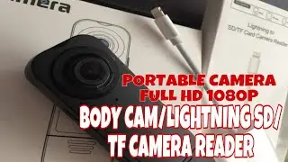 UNBOXING MY PORTABLE CAMERA FULL HD 1080P|LIGHTNING SD/TF CAMERA READER|BODY CAM|MACAU OFW VLOGS