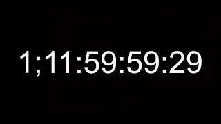 12 Hour  Count Up Timer (Half Day TimeCode?)