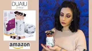 Make Up con Set di Pennelli Low Cost Duaiu Brushes | Ana Beauty