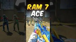 RAM 7 Mythic = Free Ace 🤯 Ranked CODM