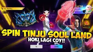 BORONG TINJU SOUL LAND !! Hoki Banget Spin Fist Skin Red Ring & Gloo Wall Peacock Plume Terbaru FF