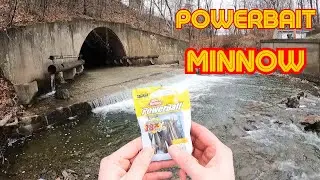 Trout Fishing With Power bait Minnow