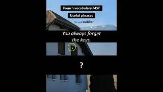 You always forget the keys / vous... #frenchforbeginner#french #frenchvocabulary