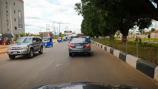 Driving around Awka, Nigeria