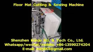 Fully Automatic Floor Mat Cutting & Sewing Machine