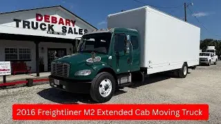 2016 Freightliner M2 Extended Cab 26' Moving Truck - Stock# 7618