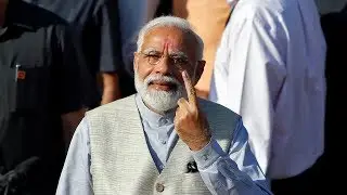 India Election: Modi casts vote in his home state Gujarat