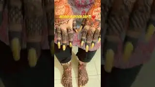 Mehndi 🌸| mayoon day | best mehndi ever | #mehndi #mehndidesign #bride #ytshorts #yt #explore