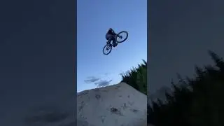 360 on my dirt jumper at the whistler step up #mountainbiking #bikejumps #bike #mtb