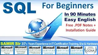 Be SQL Expert in 90 Mins. Learn to Create Database, Table, Insert, Modify, Calculate, Query & Delete
