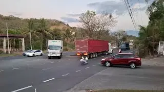 Al caer la tarde sobre la carretera más peligrosa de El Salvador 🇸🇻 