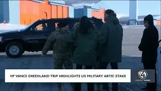 VP Vance Greenland trip highlights U.S. Military Arctic stake