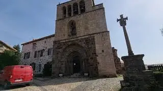 4K WALK Arlempdes Ch&acirc;teau M&eacute;di&eacute;val - Haute Loire - France - Spring 2022