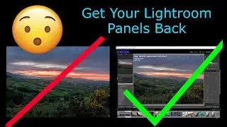 Why did my Lightroom Interface Suddenly Vanish and How to Fix It?