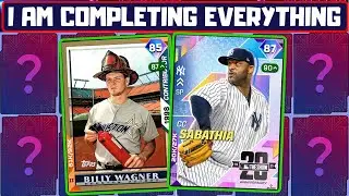I am COMPLETING EVERYTHING BEFORE *NEW* COLLECTION in MLB The Show 25