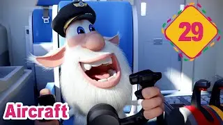 Booba - Episode 29 - Aircraft - Funny cartoons for kids - BOOBA ToonsTV