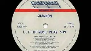Shannon - Let The Music Play : Sace 2 Remix