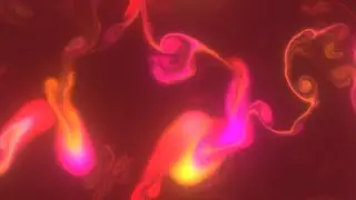 20:9 Abstract Neon Fluid Art Background with Glowing Liquid Swirls and Smoke Effect | No Copyright