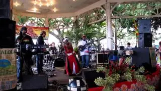 Irae Divine with Fyah Squad Band in Hawaii @Reggae Agricultural Fair 2012