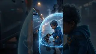 A Tiny Hero Saves a Lost Puppy in the Rain 🌧️🐶 | Emotional AI Short Film