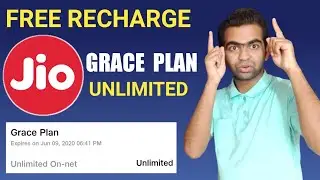 Jio Free Recharge Grace Plan | Jio Grace Plan 2020 Unlimited