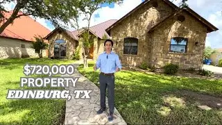 TOURING A $720,000 PROPERTY in Edinburg, Texas 🌟| Join me on a tour of your next dream investment! ✨