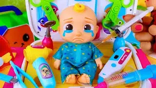 8 Minutes Satisfying with Unboxing COCOMELON Doctor Toys, Ambulance Playset ASMR | Review Toys