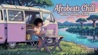 Chill Vibes: Lavender Caf&eacute; Lofi Afrobeats