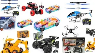 Remote Control Racing Car, Spray Car, 6 Wheels Highspeed Toy Car Unboxing and Testing