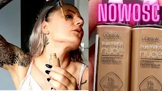 NOWOŚĆ | L'OREAL TRUE MATCH NUDE HYALURONIC TINTED SERUM FOUNDATION | TEST | 2 DNIOWY TEST