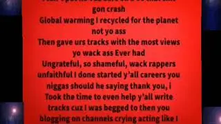 Dax-wack ass rappers, freestyle/Lyrics. BY:(Lyrics god)