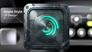 Ae Level UI Motion Graphics in Alight Motion |Apple Style|