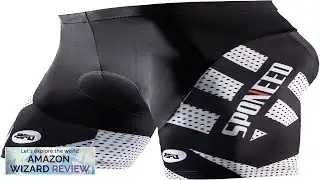sponeed Men's Cycling Shorts Padded Bicycle Riding Pants Bike Biking Clothes Cycle Review