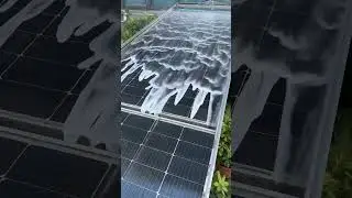Eco-friendly, Non-Toxic Solution. Water. Rail Cleaning Robot&hellip; Clean like never before. #solarpanels