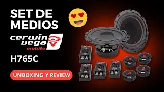 Este set de medios Cerwin Vega H765C te dará gran detalle musical 😮