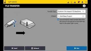 Trimble Earthworks/Cat Grade - Custom File Import Procedure