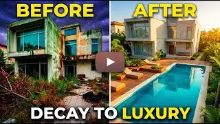 1 Year Home Renovation in 3 Minutes | Time lapse