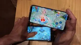 Mobile Legends comparison with the latest Samsung s9 plus vs iPhone 6s plus.