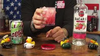 Leon Viola - Bacardi Dragonberry Rum & Mtn Dew Dragon Fruit Soda